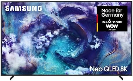 Samsung Neo QLED 8K QN900F 75 Inch (189 cm) Mini LED TV, Anti-Reflection, 8K AI Upscaling, Metal Frame Design, Knox Security, Dolby Atmos, Art Store Gallery, Samsung Vision AI Smart TV [Energy Class G]